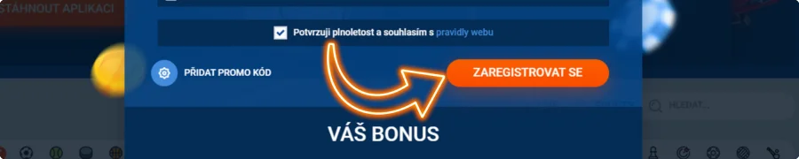 Dokonči registraci