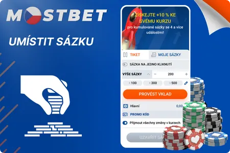 Jak umístit sázku na platformě MostBet?
