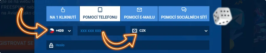 Vyplň potřebné údaje